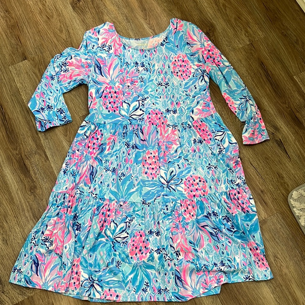 Lilly Pulitzer Geanna Swing Dress size Large